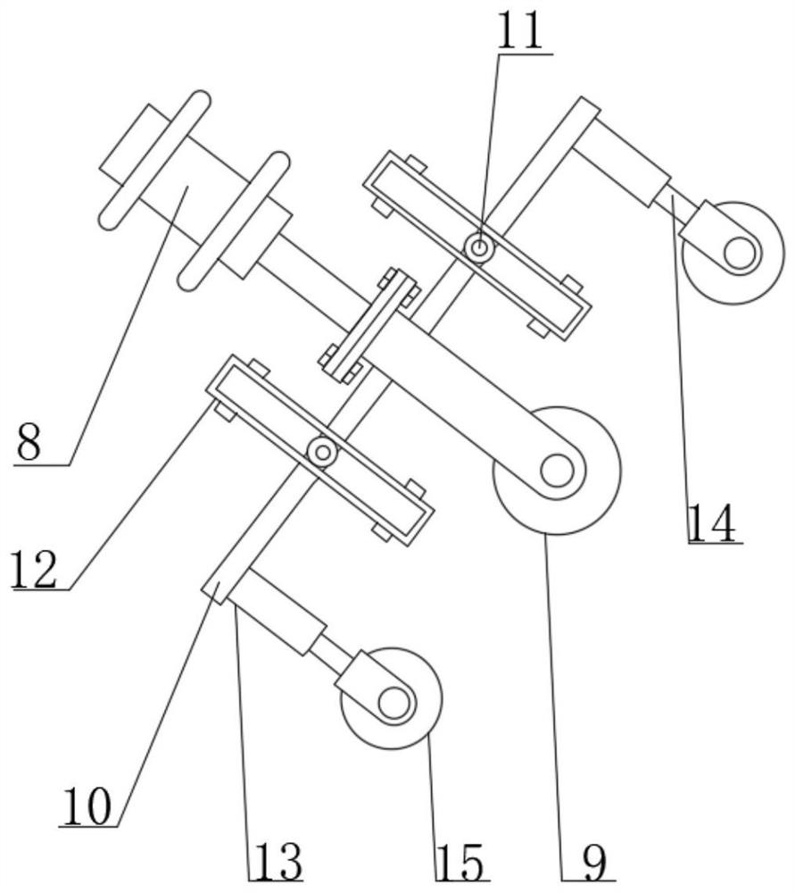 Polishing device on light conveying belt production line