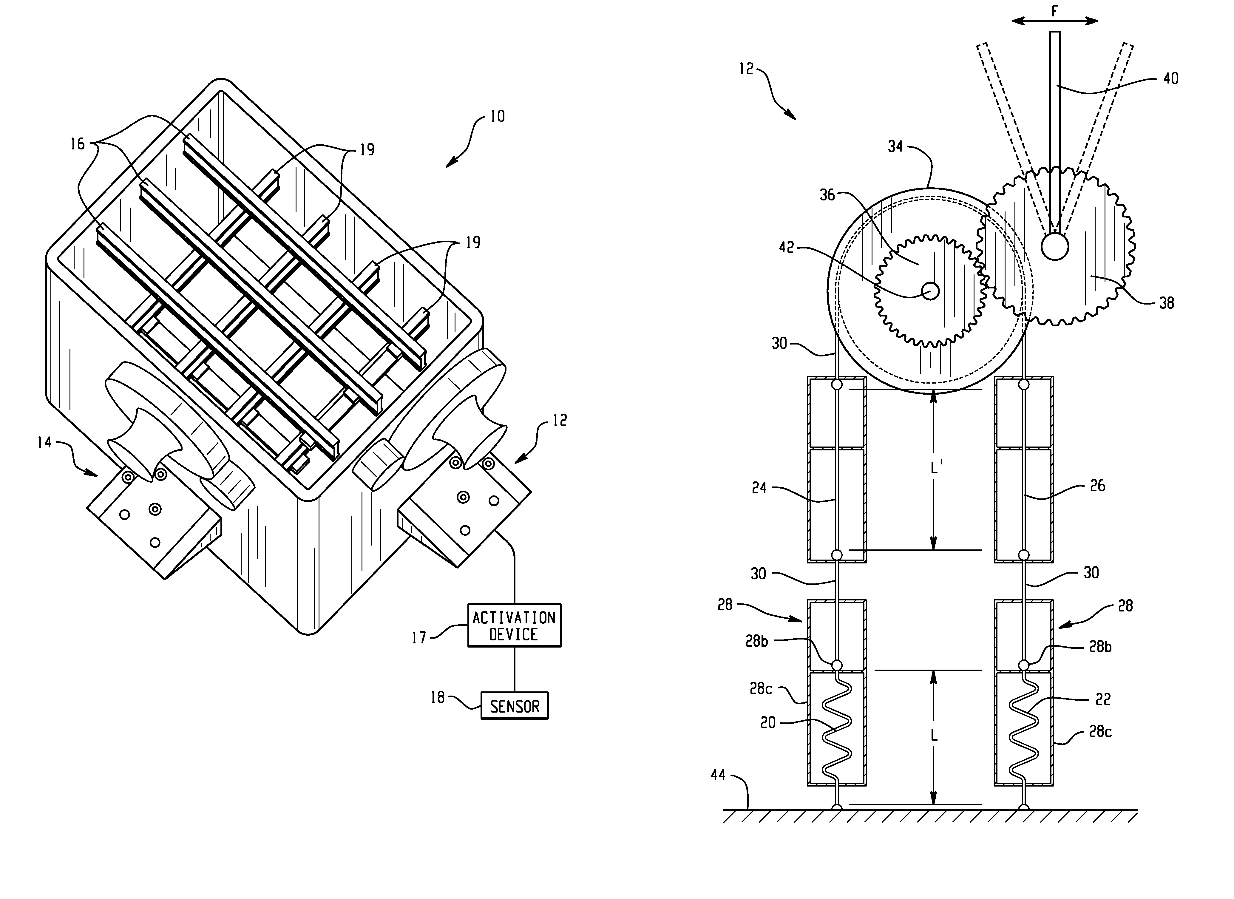 Active material enabled vents and methods of use