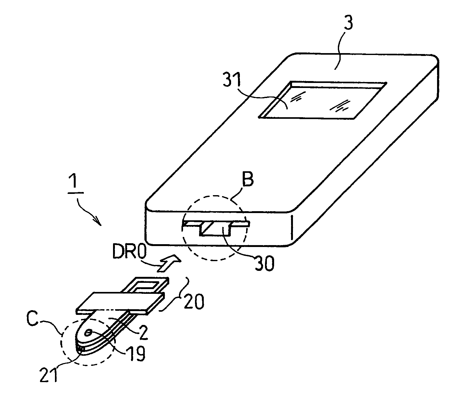 Biosensor and measuring apparatus for biosensor