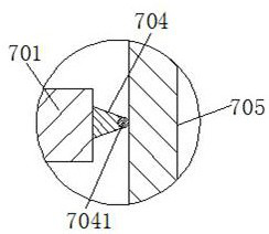 Cutting device convenient for garment processing and production