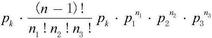 Method for calculating lengths of diamond interchange deceleration ramps by utilizing traffic conflicts