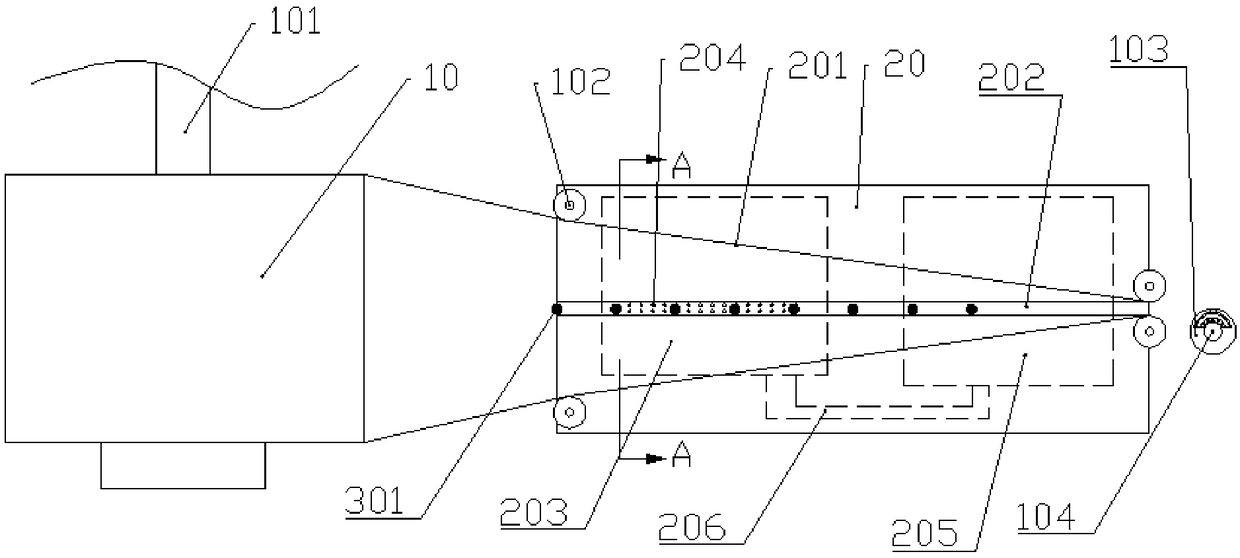 Edge rolling method for cloths