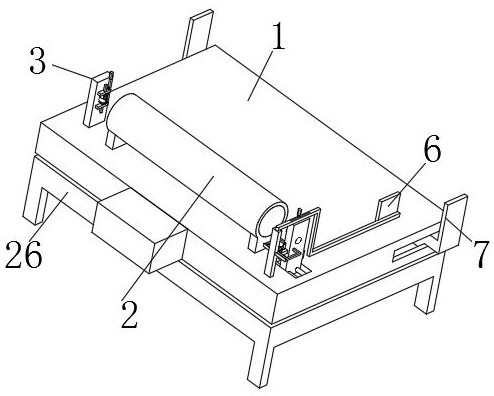 Experimental device for measuring magnetostrictive tiny deformation quantity