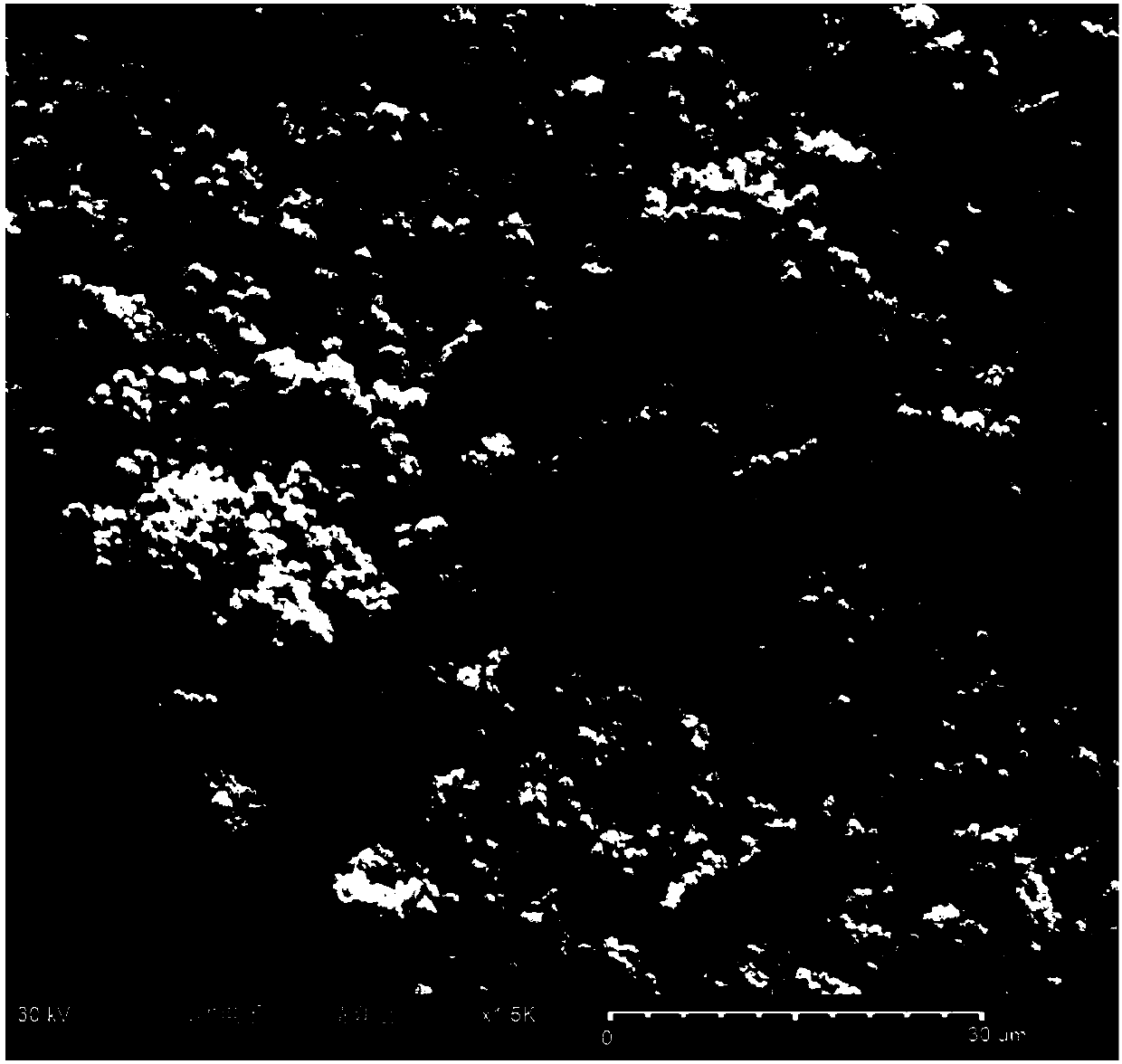 Method for dispersing spherical and spheroidal metal powder without crushing