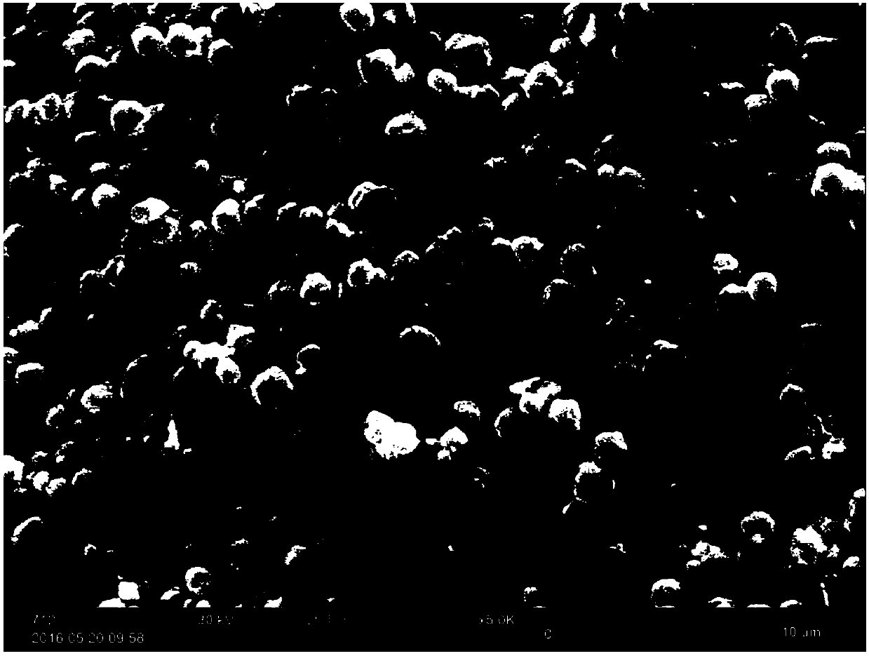 Method for dispersing spherical and spheroidal metal powder without crushing