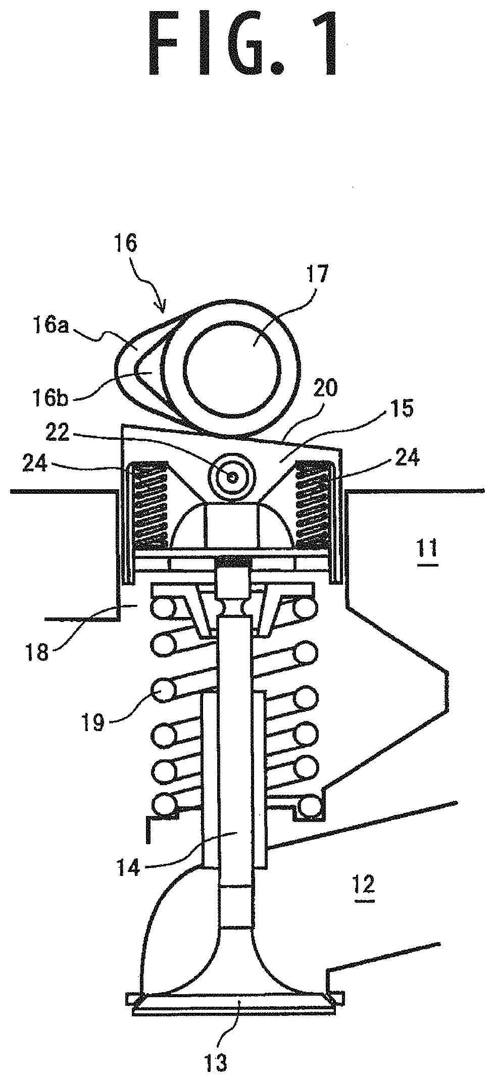 Direct-acting valve lifter of internal combustion engine