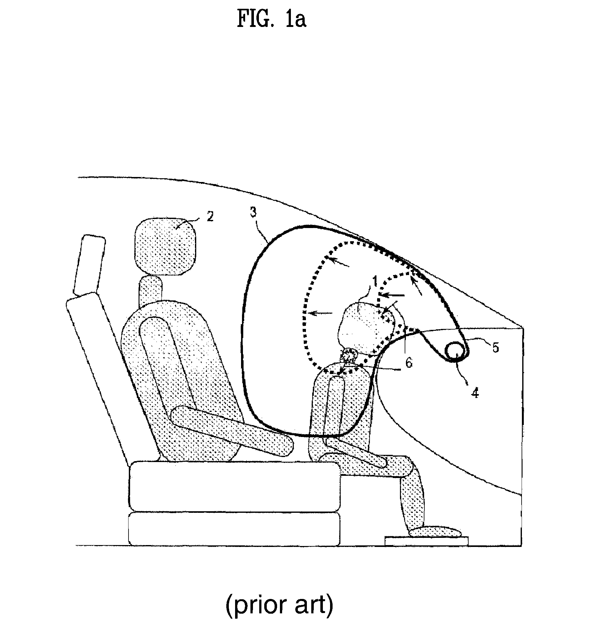 Low risk deployment passenger airbag system using slim type passenger airbag module