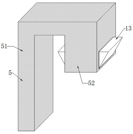 Connecting structure between foundation pit supporting pile and basement exterior wall and construction method