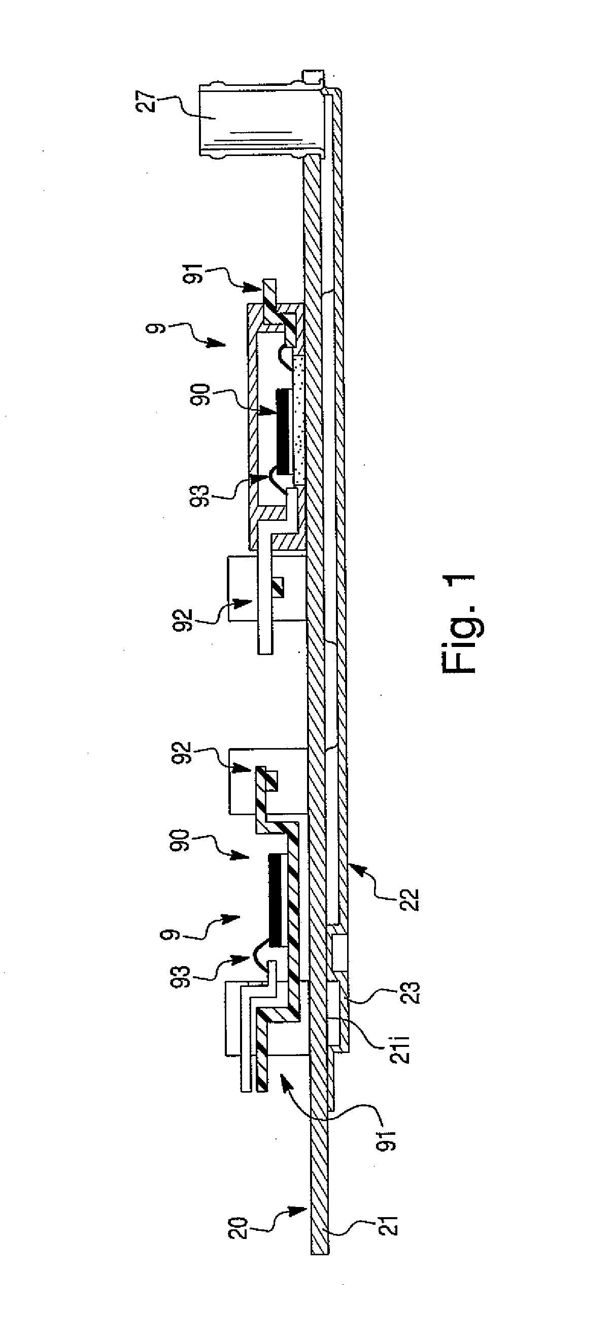 Power-electronic-cooling device