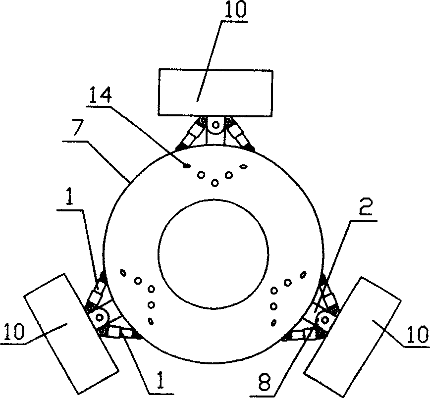 Universal turnover-proof special vehicle