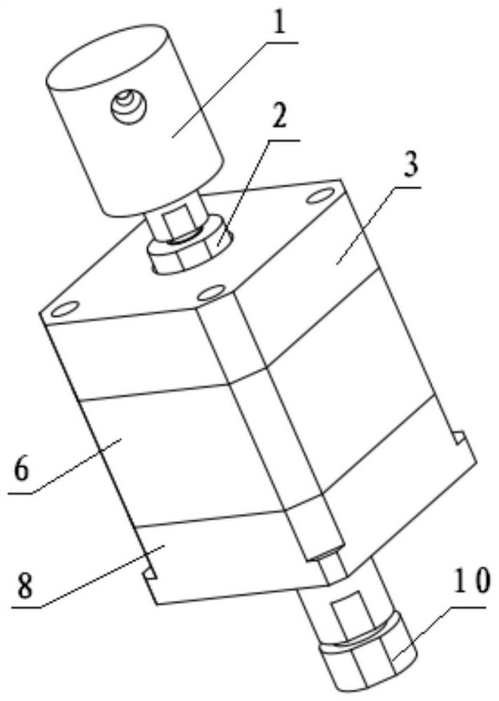 Rotating jet flow polishing device and method