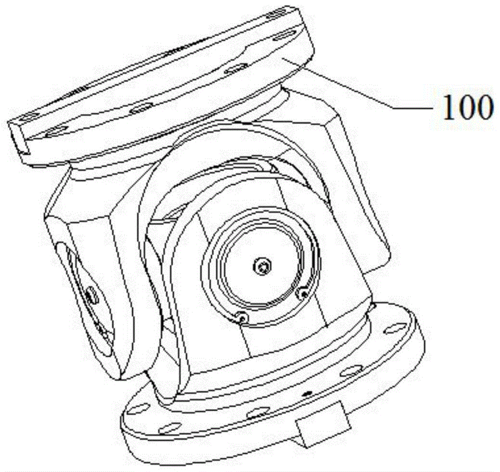 Double vane shaft universal coupling