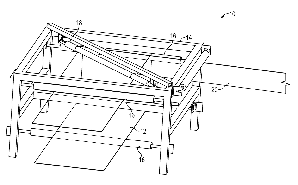 Stripping system and method for laminate constructions