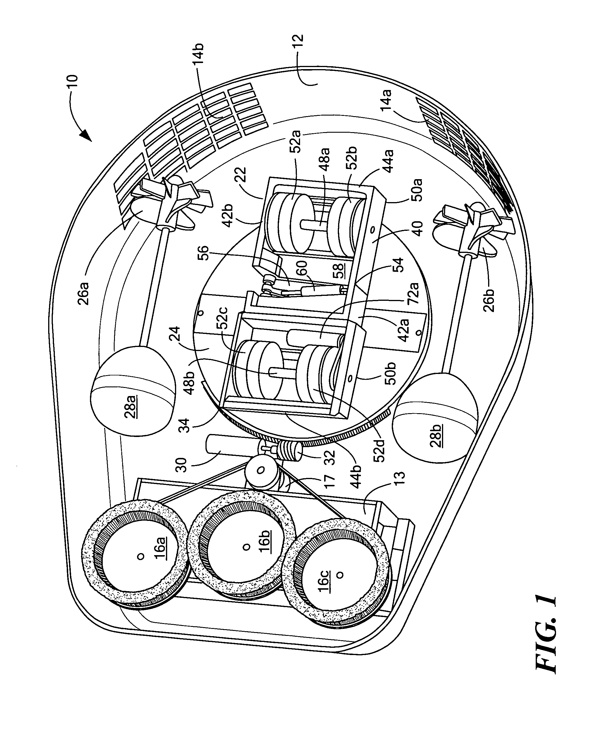 Vessel hull robot navigation subsystem