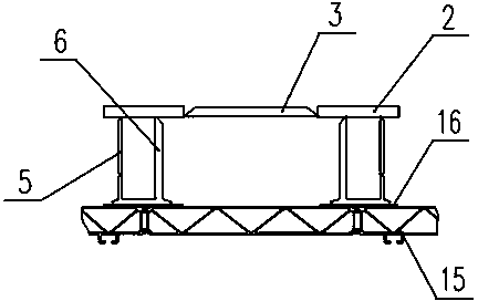 Railway vehicle body chassis structure