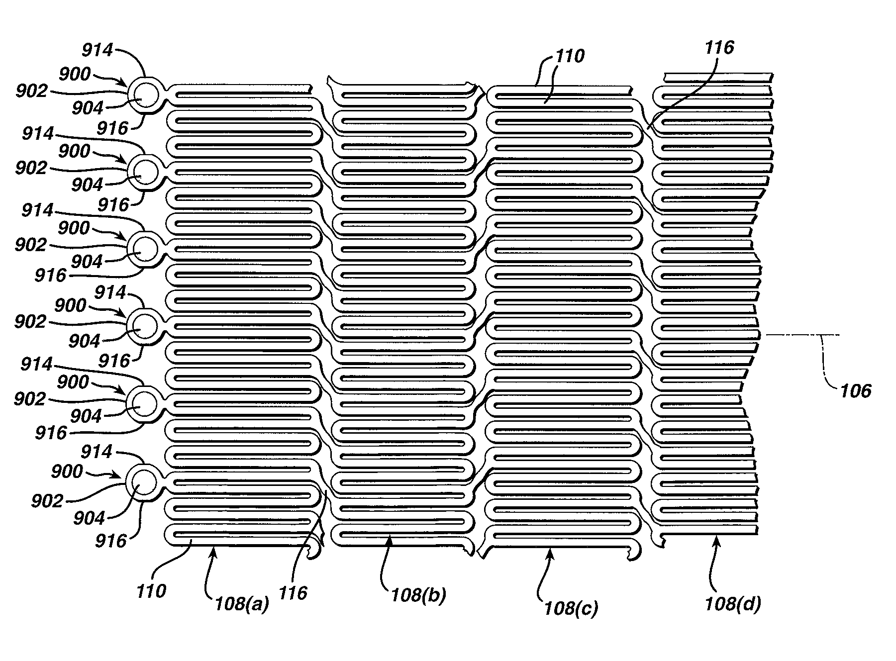 Low profile improved radiopacity intraluminal medical device