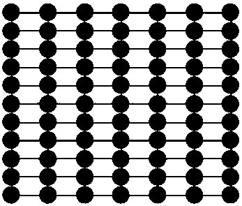 Alumina-supported modified nanometer titanium dioxide particle composite material, preparation method and applications thereof