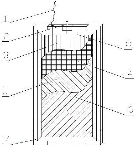 Flat-plate hyperfiltration membrane component applicable to carrying out hyperfiltration membrane modification by electric field induction