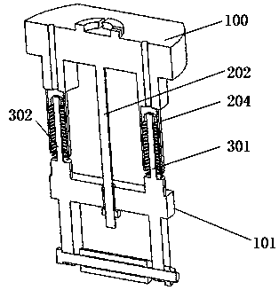 Low-energy-consumption ultrasonic impact treatment impact head