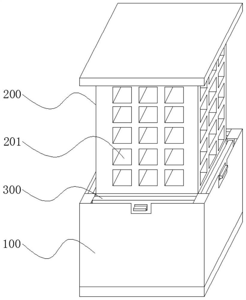 Combined wine cabinet