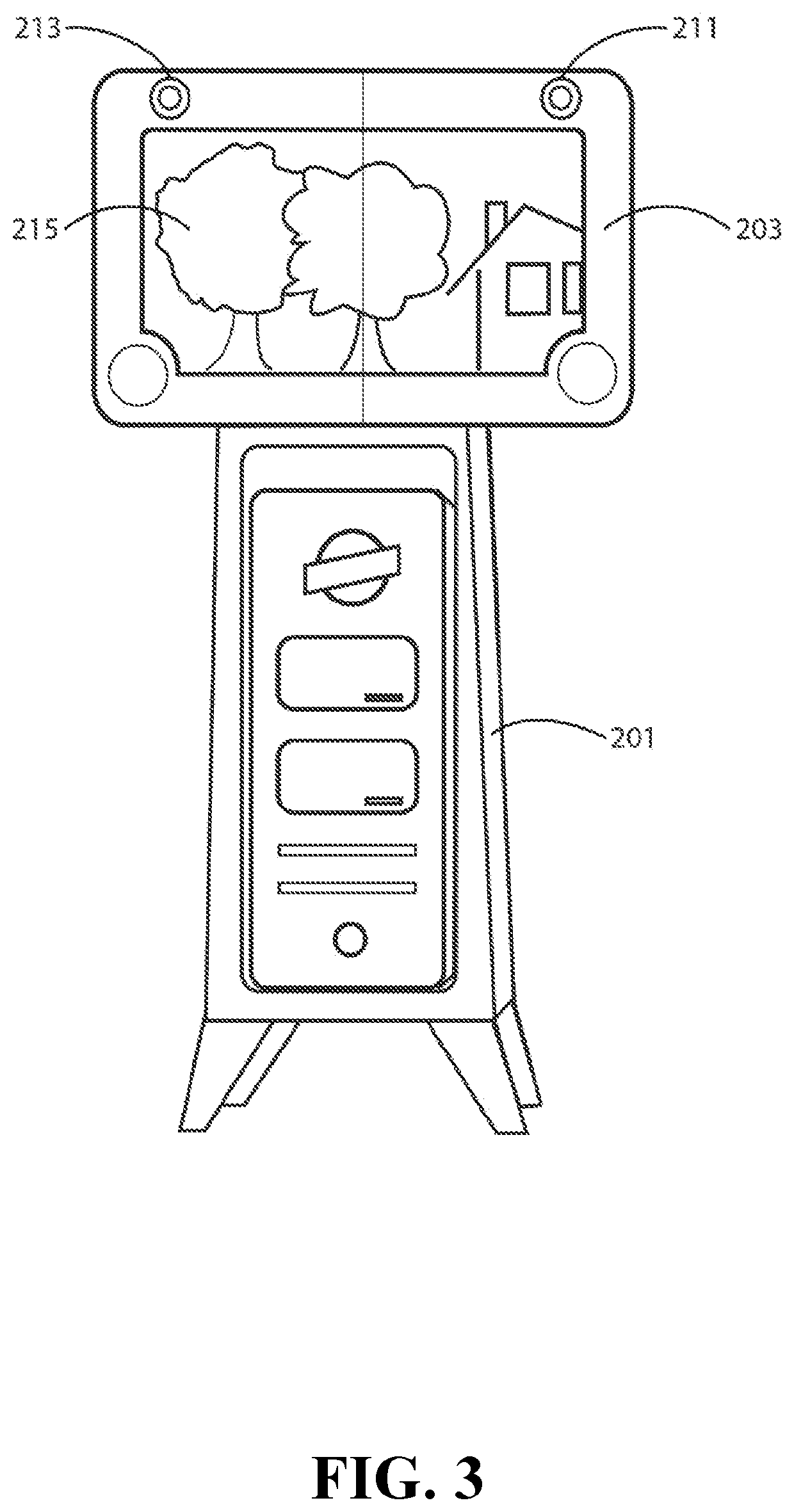 Identity testing machine