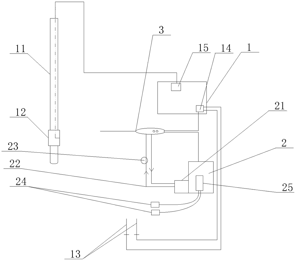 Thyroid tumor radiofrequency ablation device based on recurrent laryngeal nerve detection