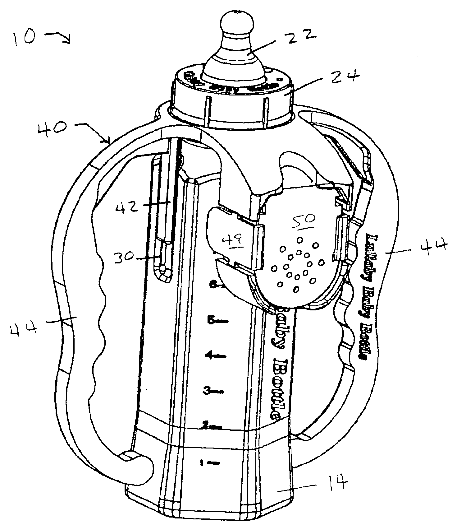 Musical baby bottle