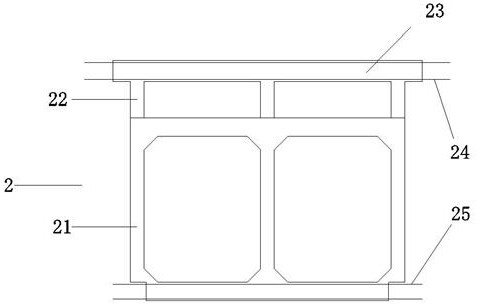 Prefabricated comprehensive pipe gallery for bearing capacity of enclosure structure and its construction method