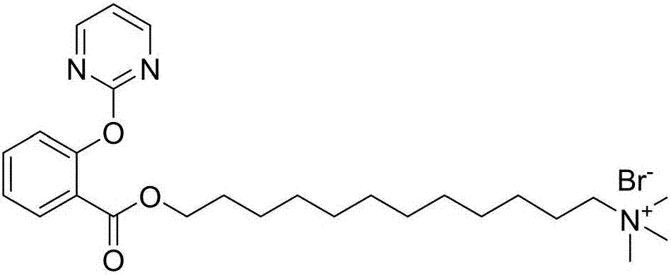 2-pyrimidinyloxy benzoic acid derivative and preparation method thereof, and herbicide for water weed