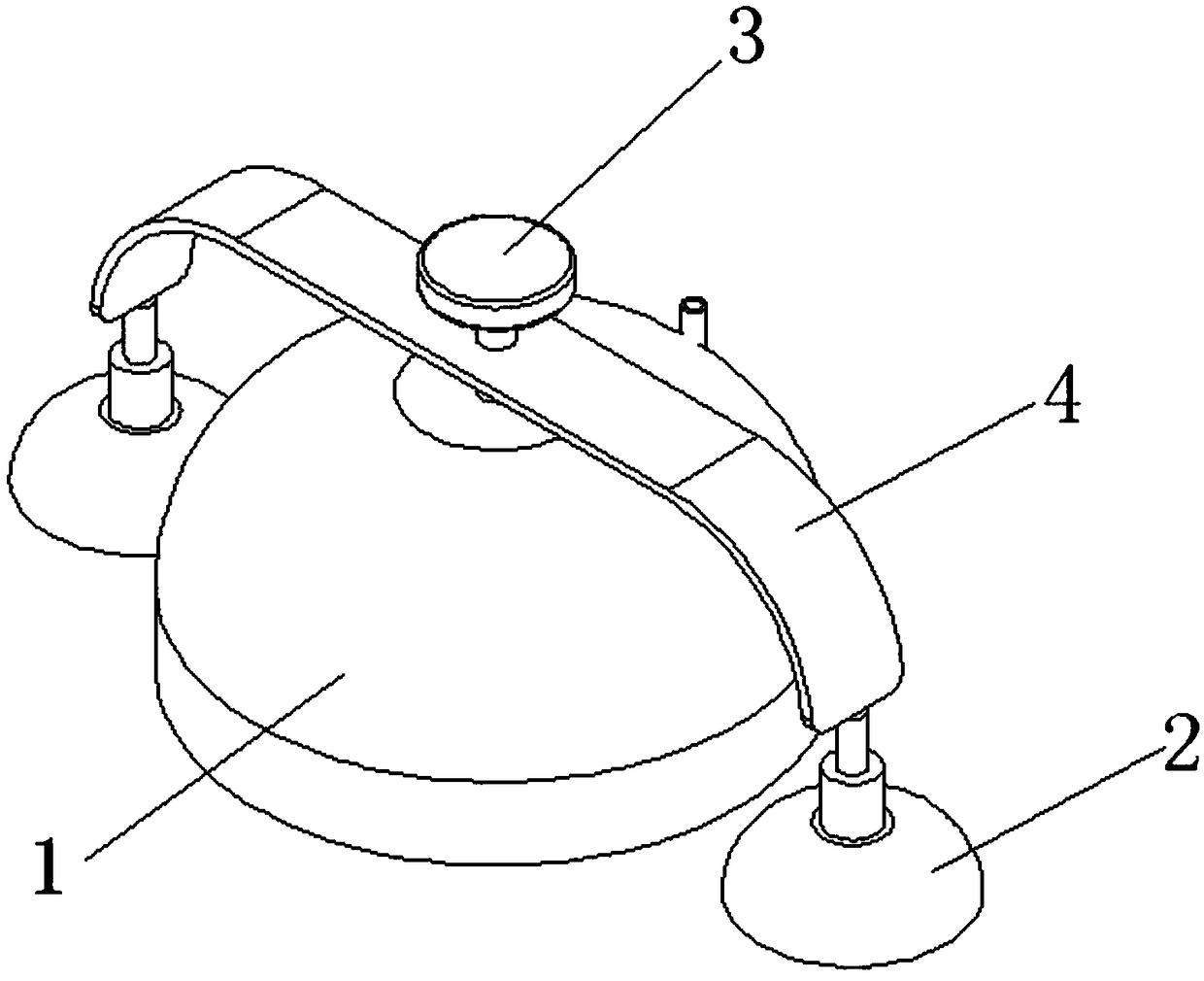 Rapid detection method and detection device for organic volatile substance of panel-type furniture