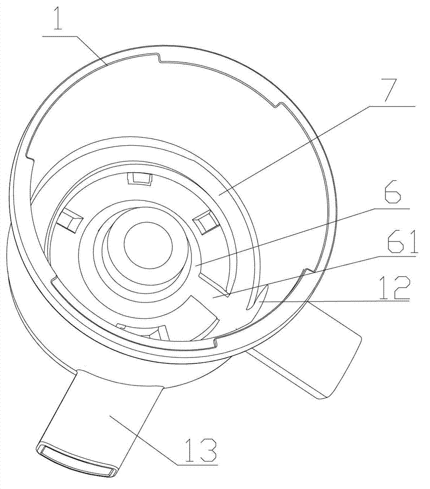 Screw squeezing type juicer