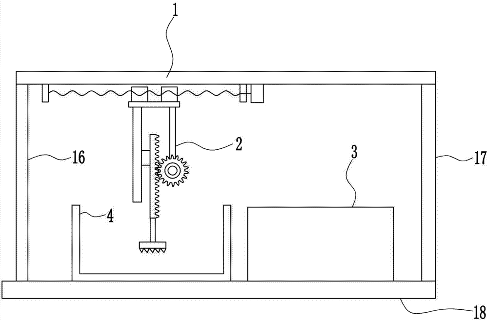 Ore smashing equipment for metal smelting