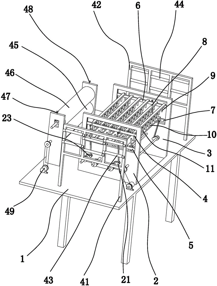 Manufacture method for positioned printing curtain fabric with pencil drawing style