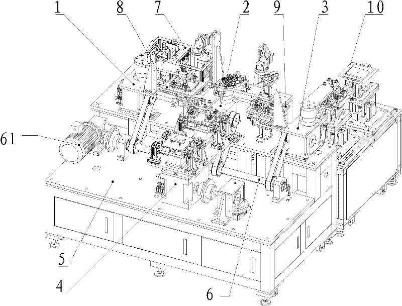 Laminated machine and electrical core laminated mechanism