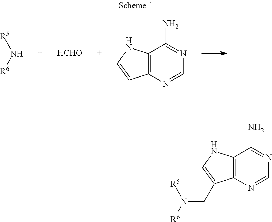 Acyclic amine inhibitors of 5-methytioadenosine phosphorylase and nucleosidase