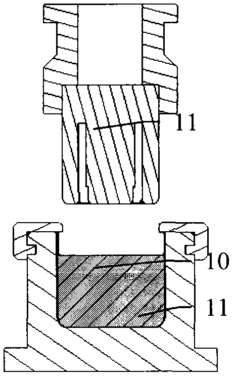 Blast furnace tuyere small sleeve