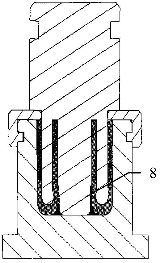 Blast furnace tuyere small sleeve