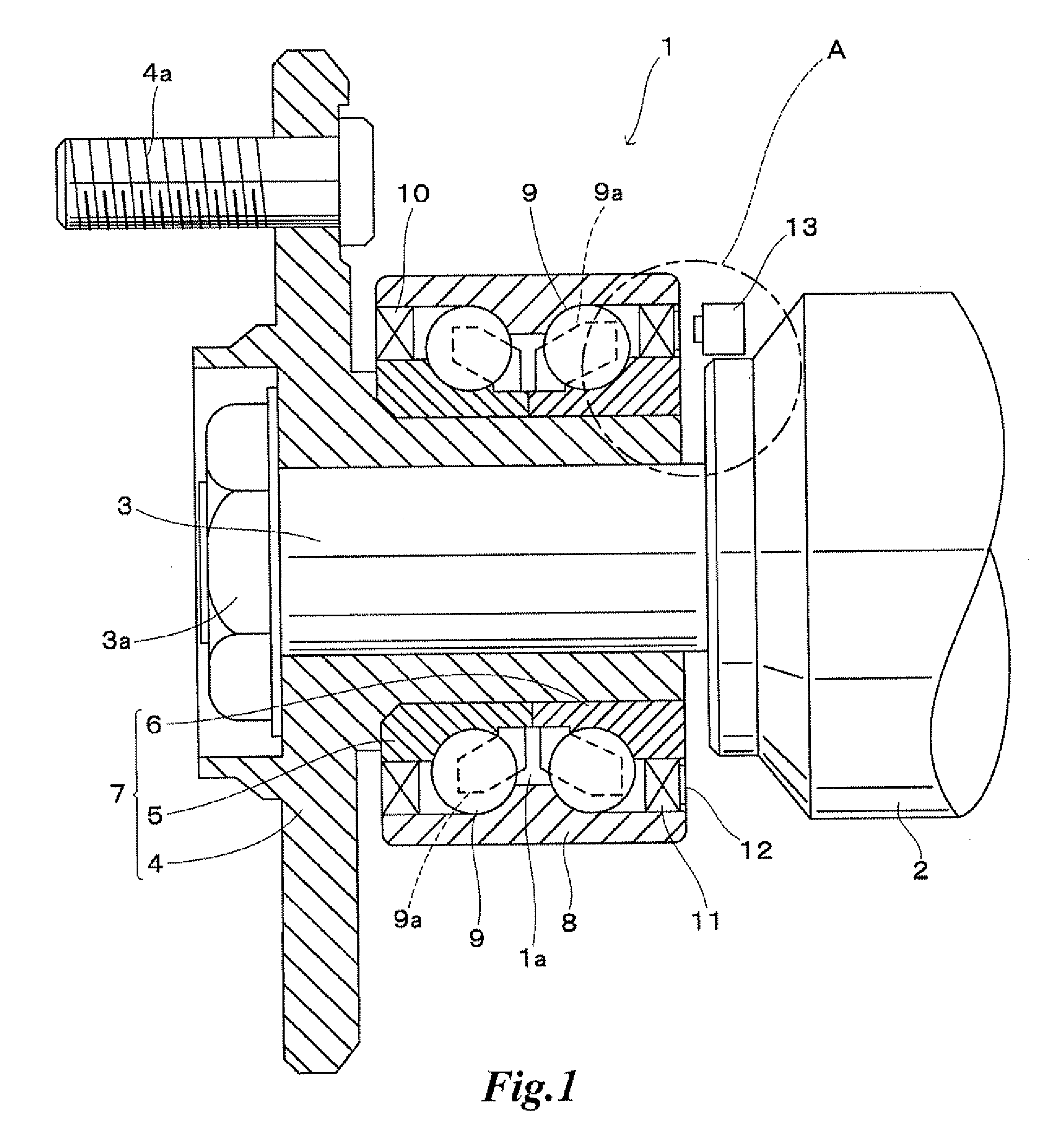 Sealign Structure for Fitting Portion