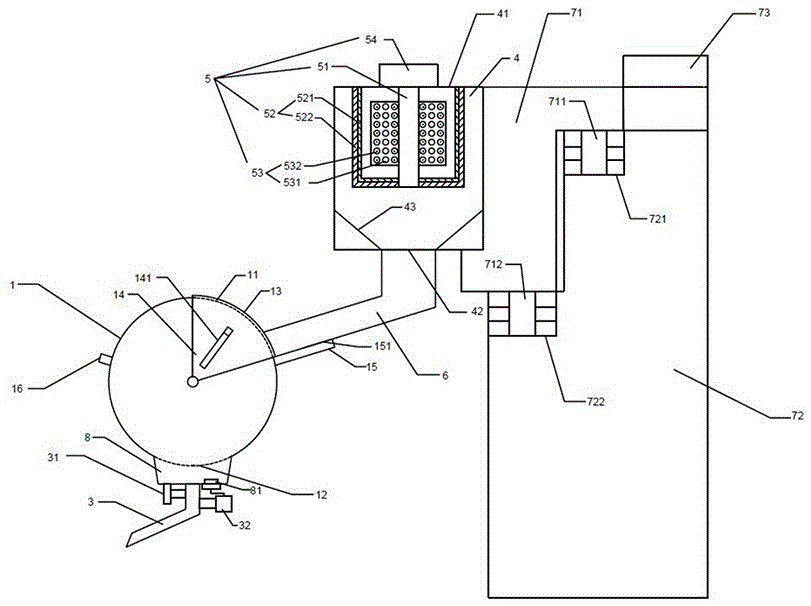 Ecological fruit and vegetable irrigation device