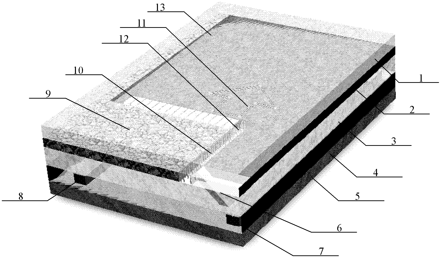 Ultra-close coal layer mining roadway distributing method