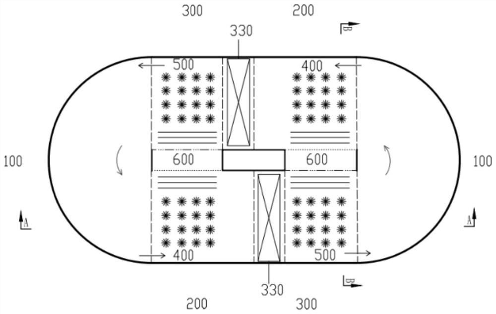 Microbial electrochemical coupling membrane bioreactor system and sewage treatment method