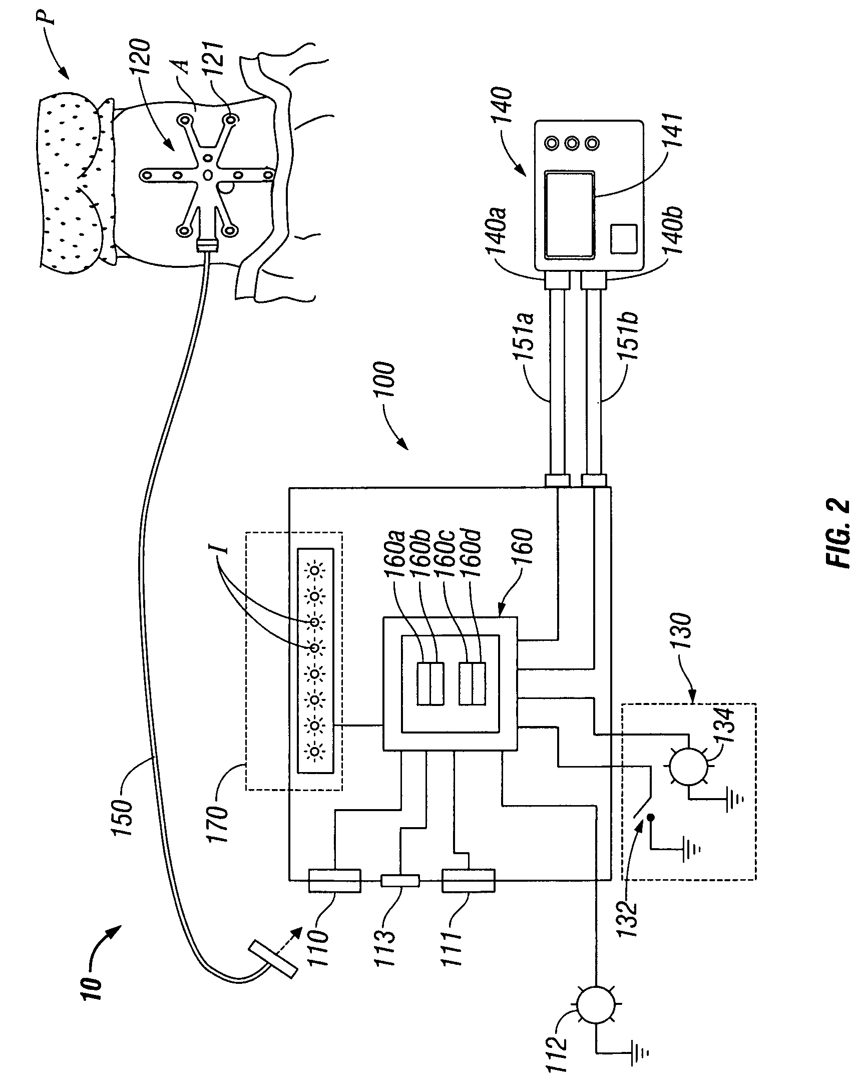 Signal replication medical apparatus