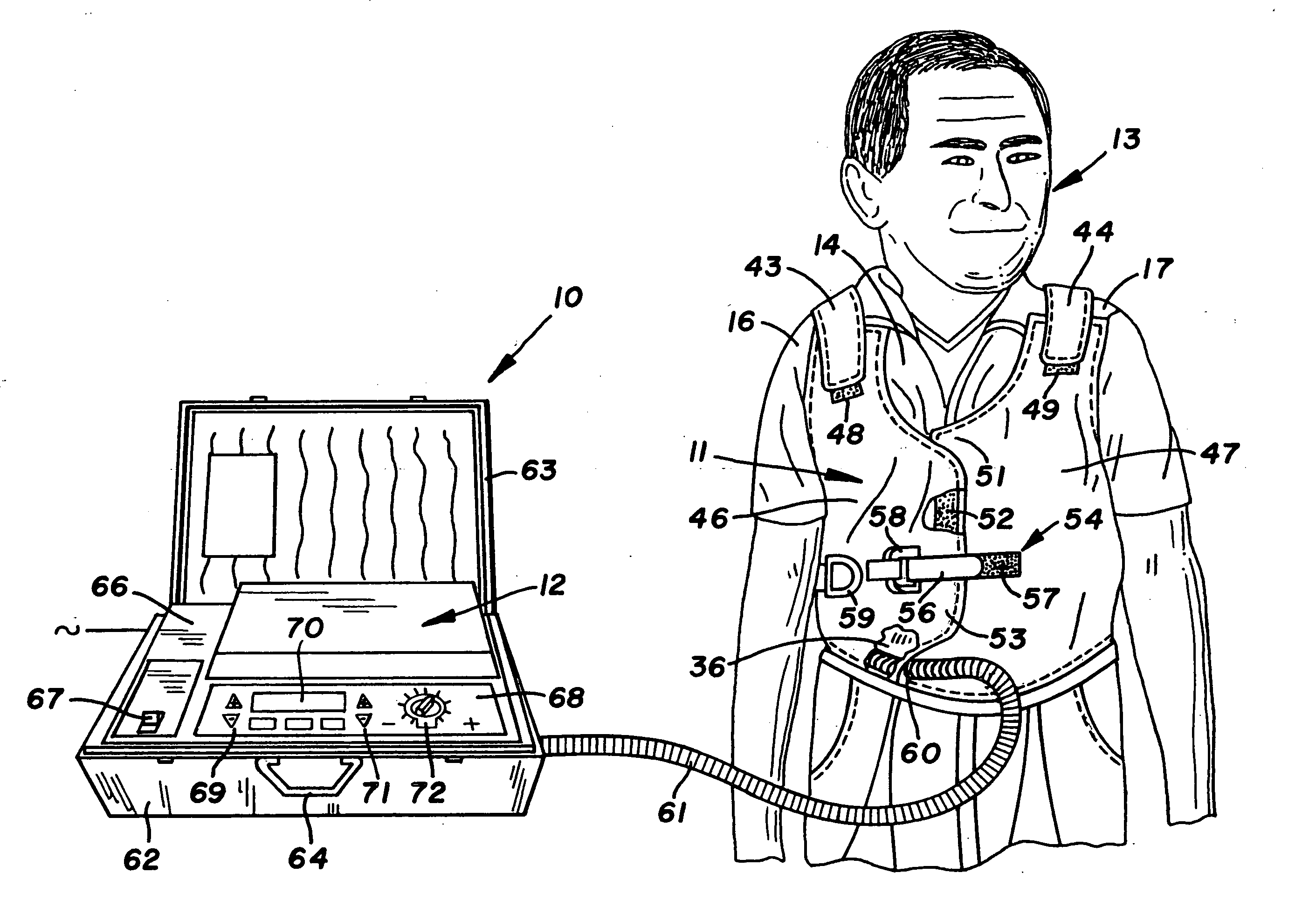 Body pulsating method and apparatus