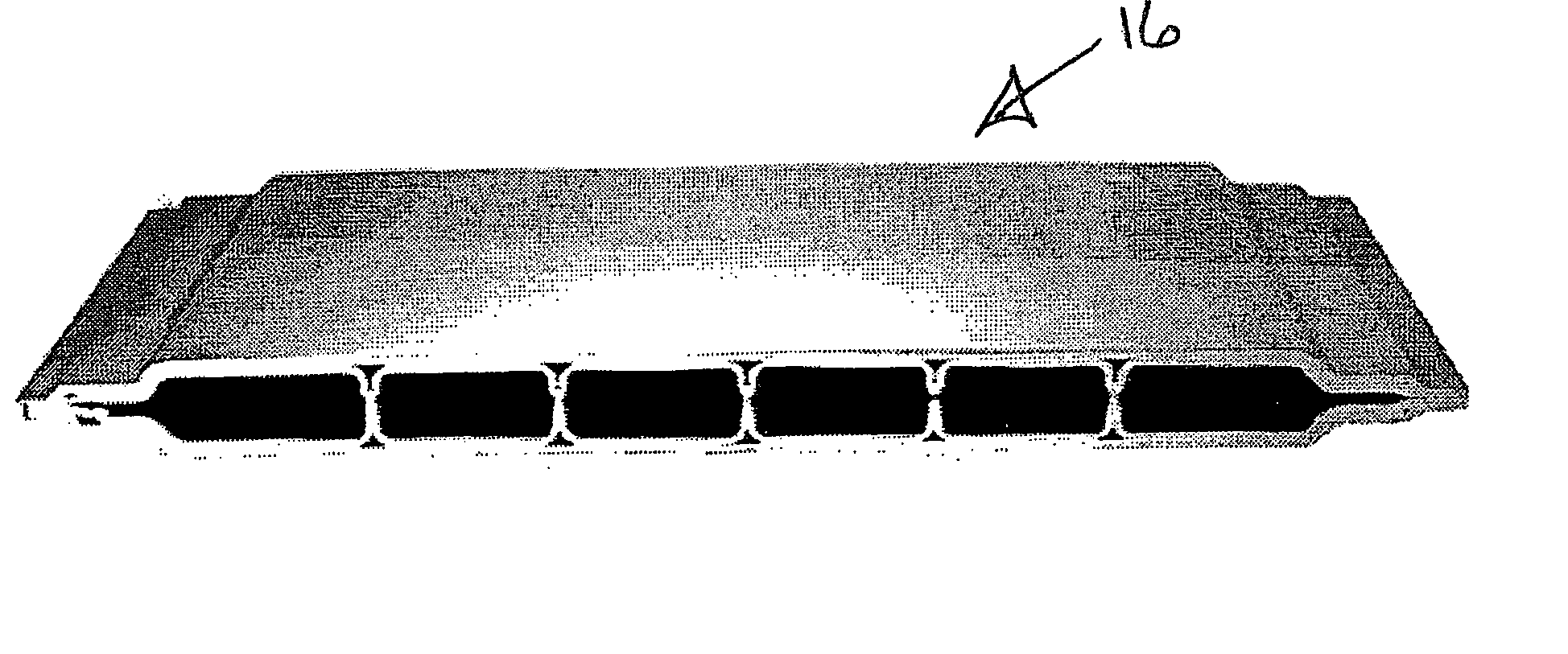 Multisheet sandwich panel using superplastic forming and adhesive bonding