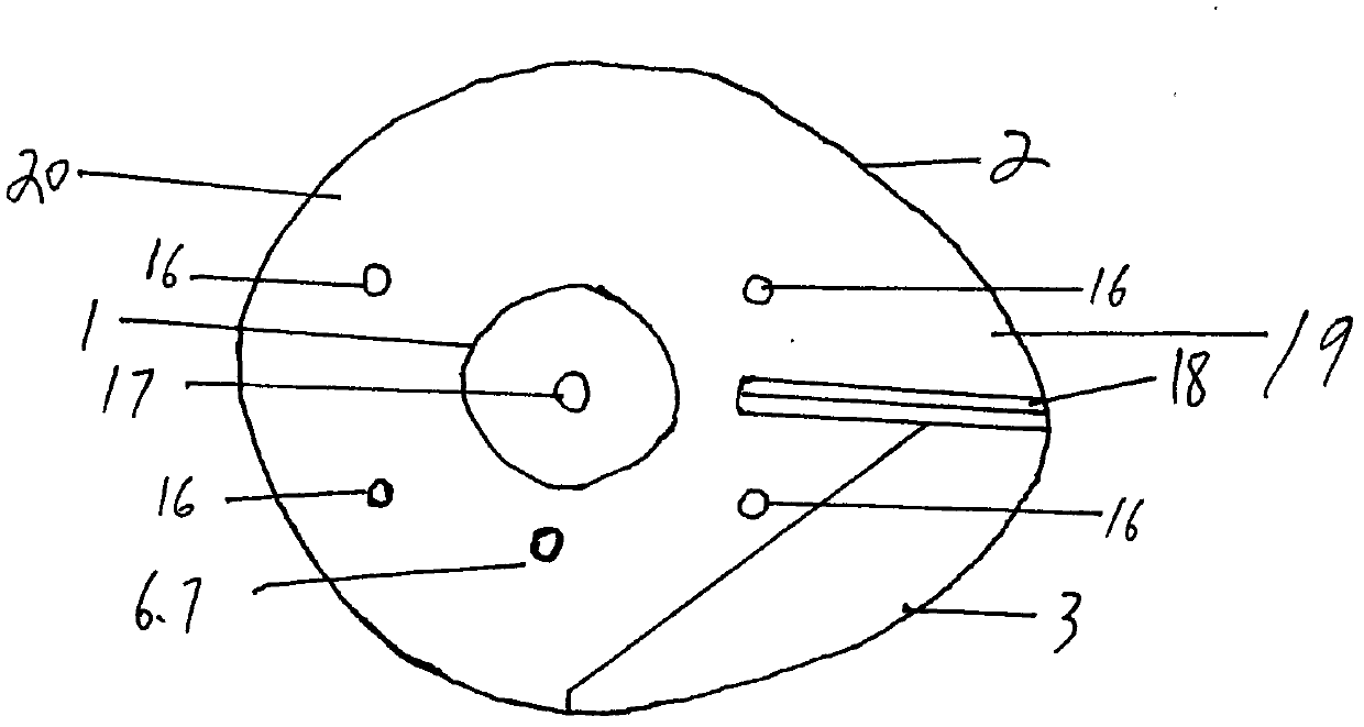 Cam with changeable circle diameter