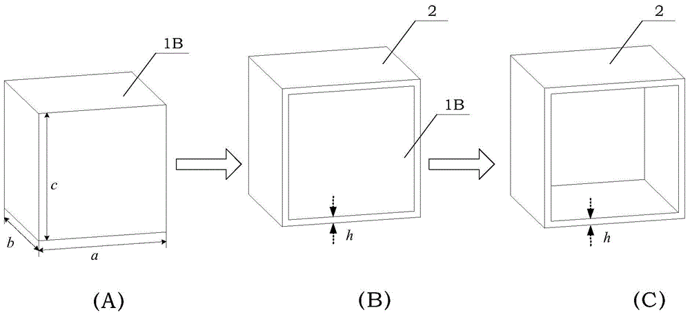 Hollow-pipe micro-lattice metal oxide material constructed by adopting template method and preparation method thereof