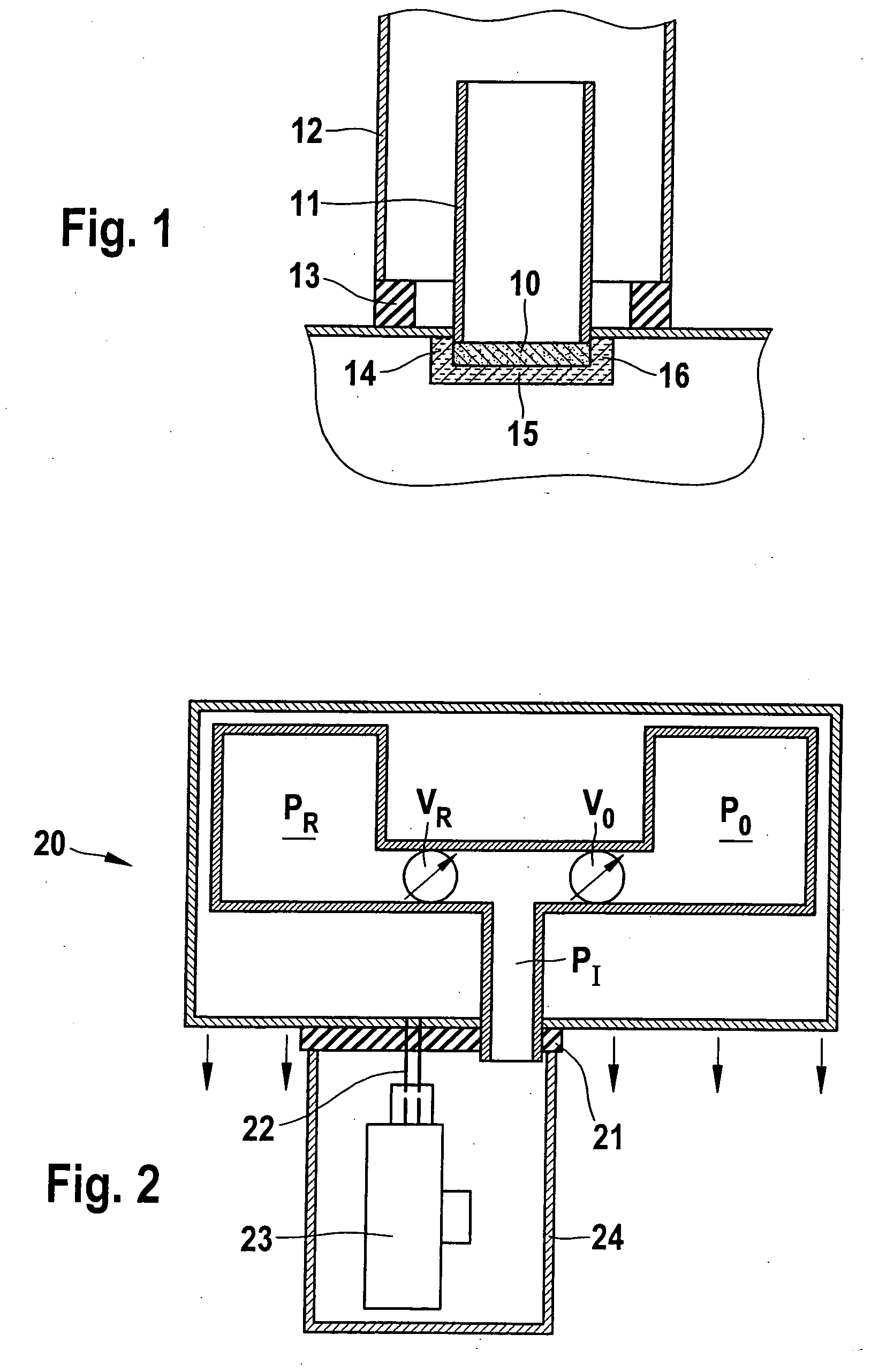 Device for testing at least one pressure sensor