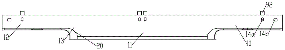 Underframes and vehicles for railway container vehicles