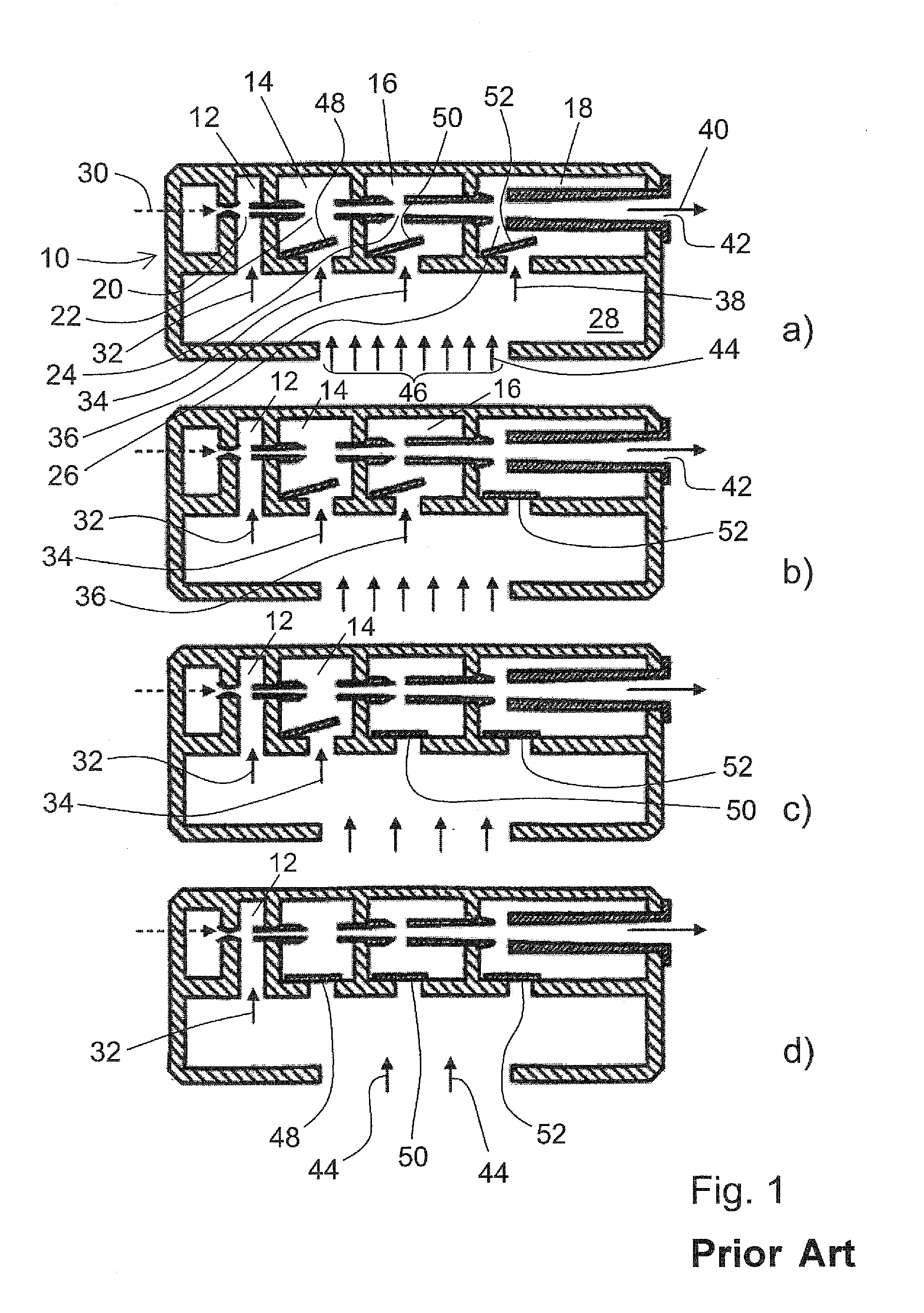 Pneumatic vacuum generator