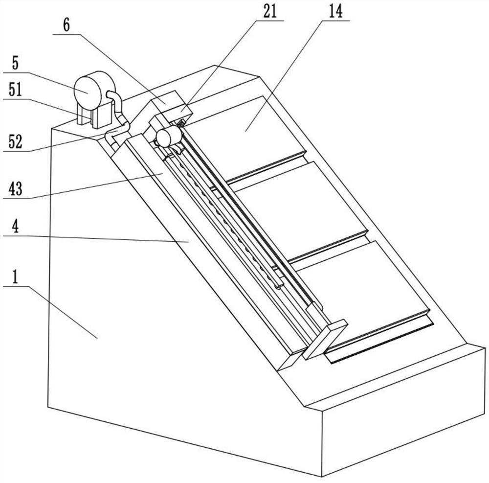 River channel slope protection device for water ecological restoration and use method of river channel slope protection device